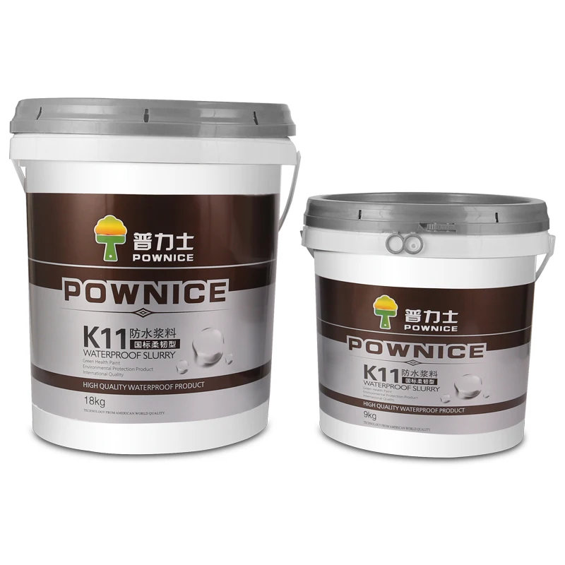 POWNICE Color waterproofing paint K11 toilet kitchen waterproofing paint manufacturers direct sales