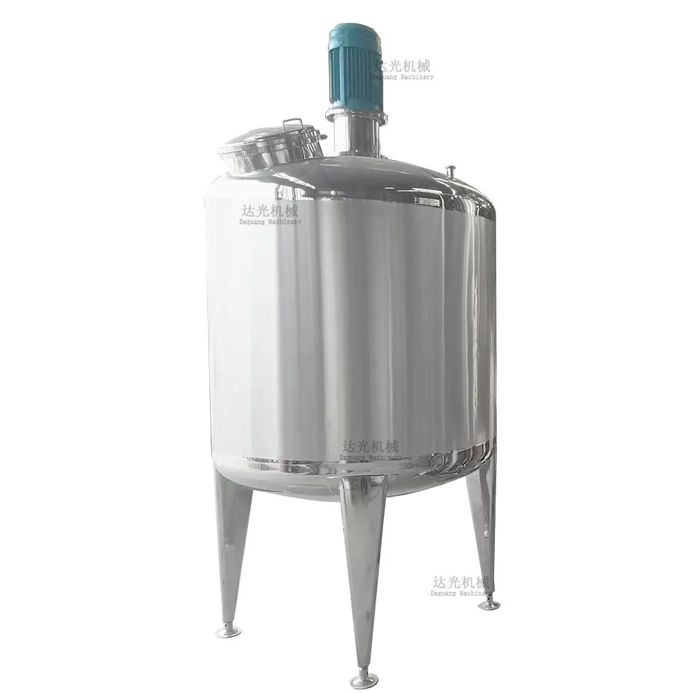 50L-1000L Shampoo Liquid Mixer Homogenizer Ultrasonic Emulsifier Electric Heating Mixing Tank