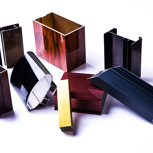 6000 series construction extruded mill finished aluminium profile to make doors and windows