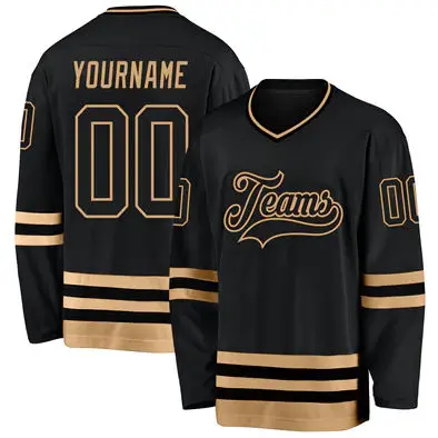 2024 New Design 100% Polyester Hockey Jersey Manufacturer Plus Size Jersey Hockey Ice Outdoor Sports Cheap Hockey Jerseys
