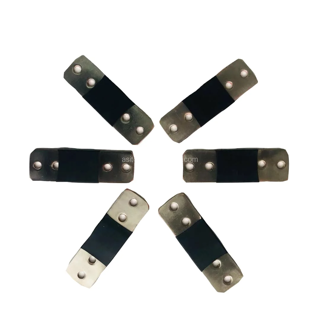 2mm - 4mm Lifepo4 Battery busbar 200A Flexible laminated copper bus bar for e-bus lithium ion battery