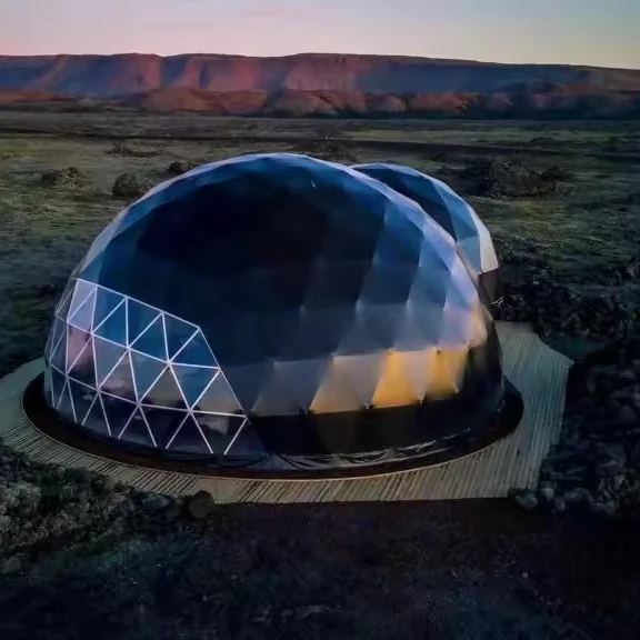 High quality aluminum frame tent outdoor ball tent geodesic dome igloo tent for outdoor party wedding