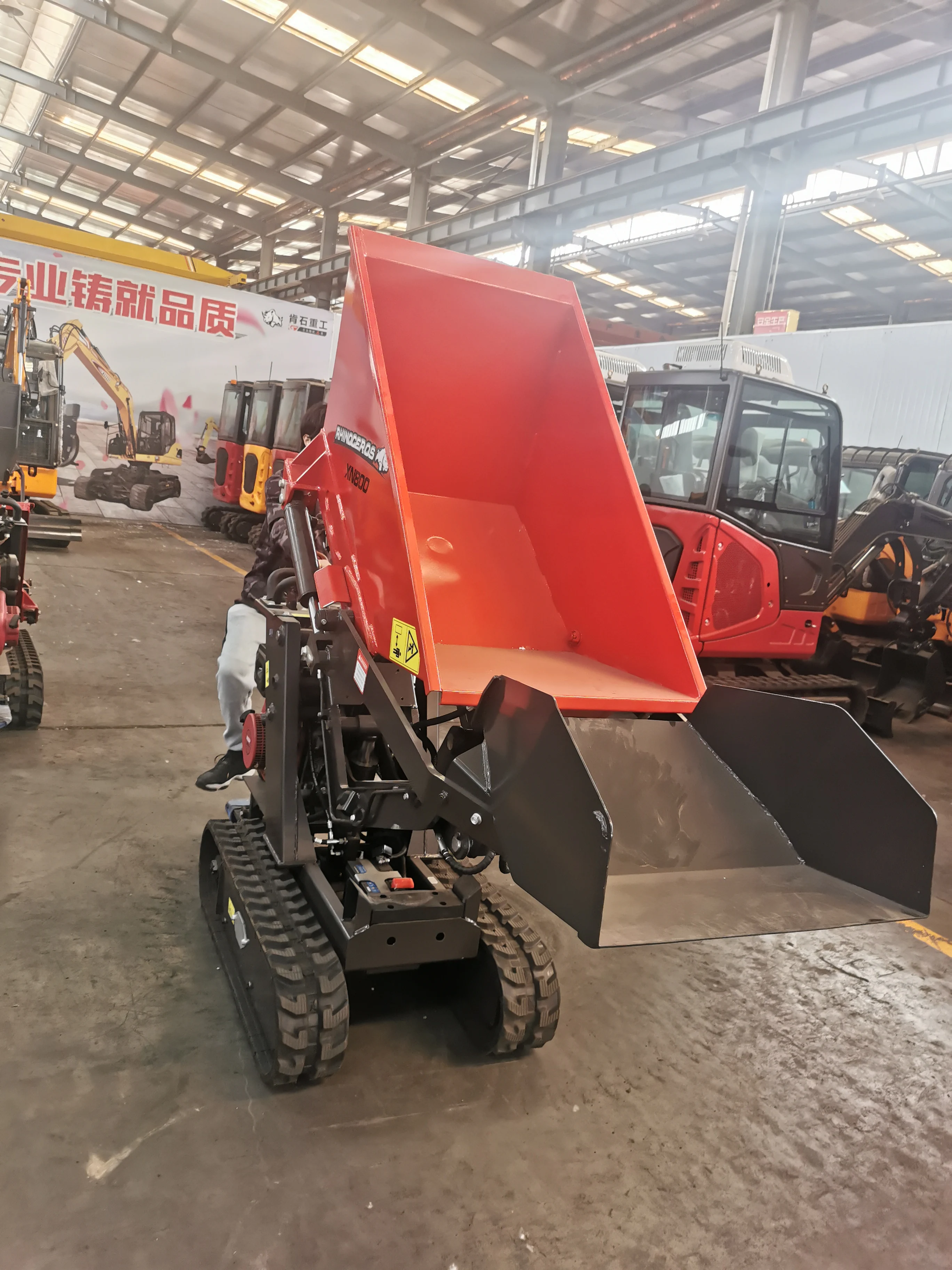 Rhinoceros XN800 CE Garden Mini Dump Truck Garden Mini Dumper Gasoline Mini Dumper new used