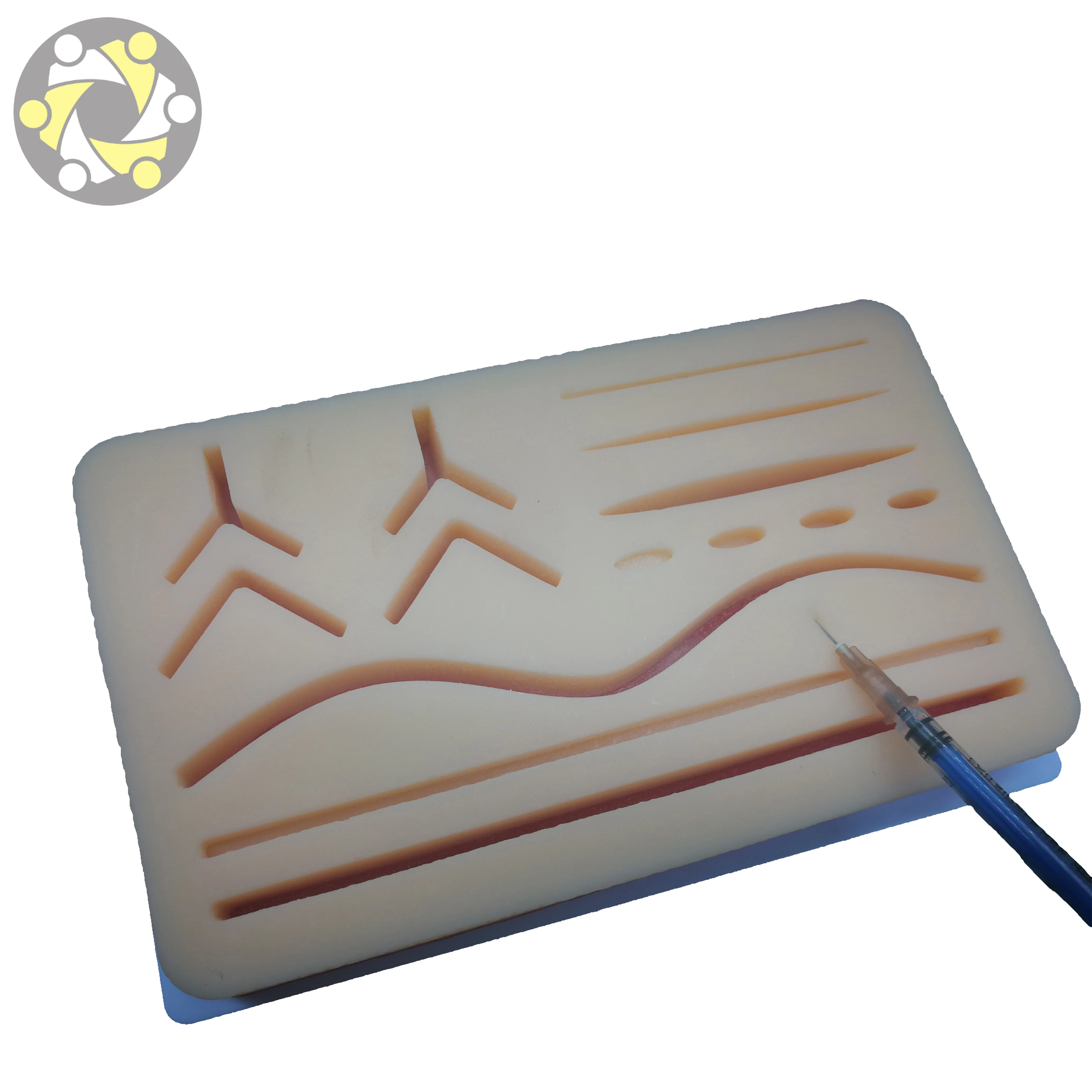 Surgical Suture Pad Skin Practice Kit for Medical Science Nursing Training