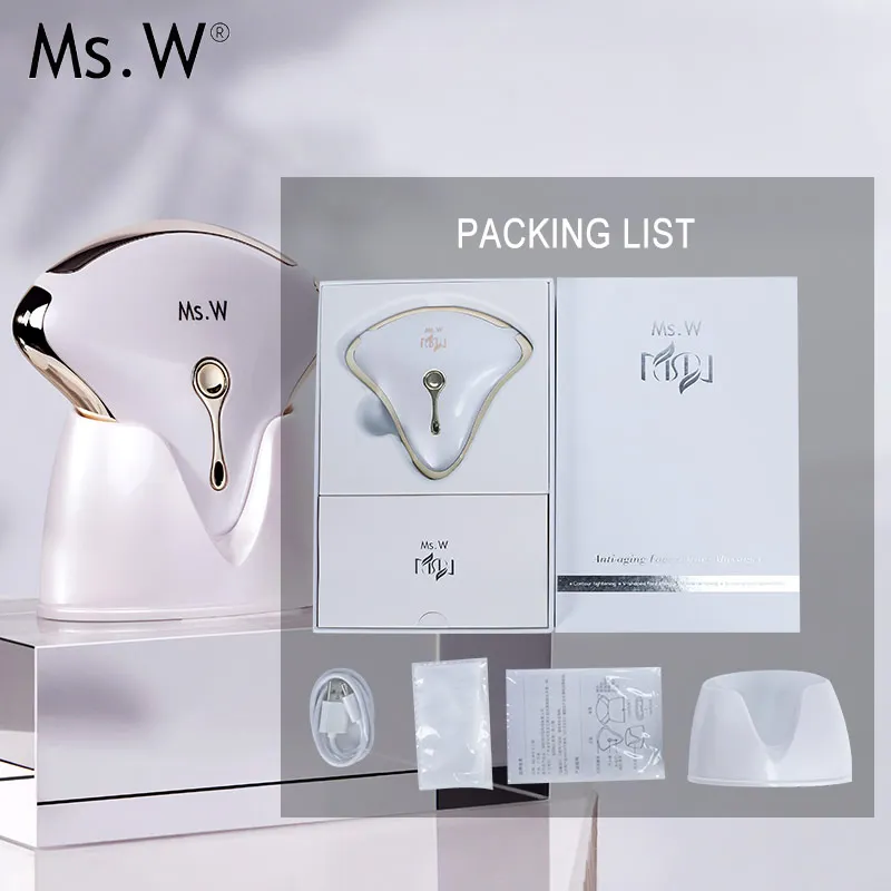 Multifunctional beauty skin care Product Handheld Rechargeable Electric Facial Lift Tool Waterproof 3D Roller Face Head Massage