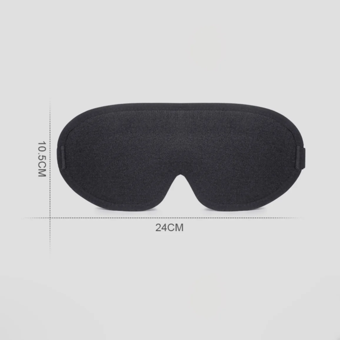 Mounttree Luxury memory foam Molded Contoured Sleep Eye Mask with Custom Tag for a good sleep