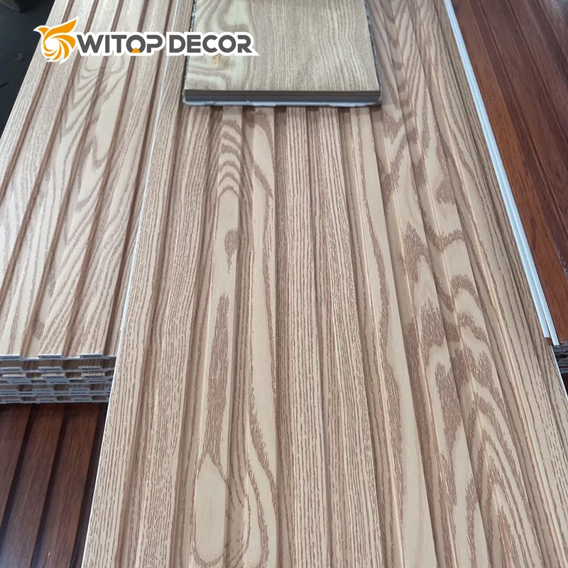 Hollow Wood Plastic Composite Wall Cladding Wall Wood Panel Wpc