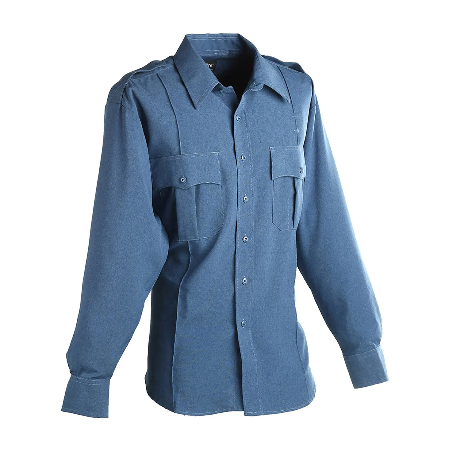 Рабочая одежда мужская огнестойкая рубашка с длинным рукавом и двумя карманами