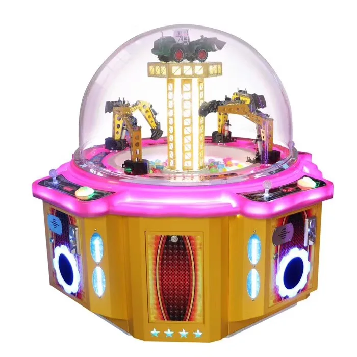 Kids vending arcade games claw crane lifting machine cheap mini stuffed animals plush toys claw game machine