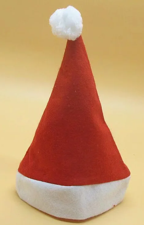 New year Xmas santa hat good quality  christmas hat for adults children