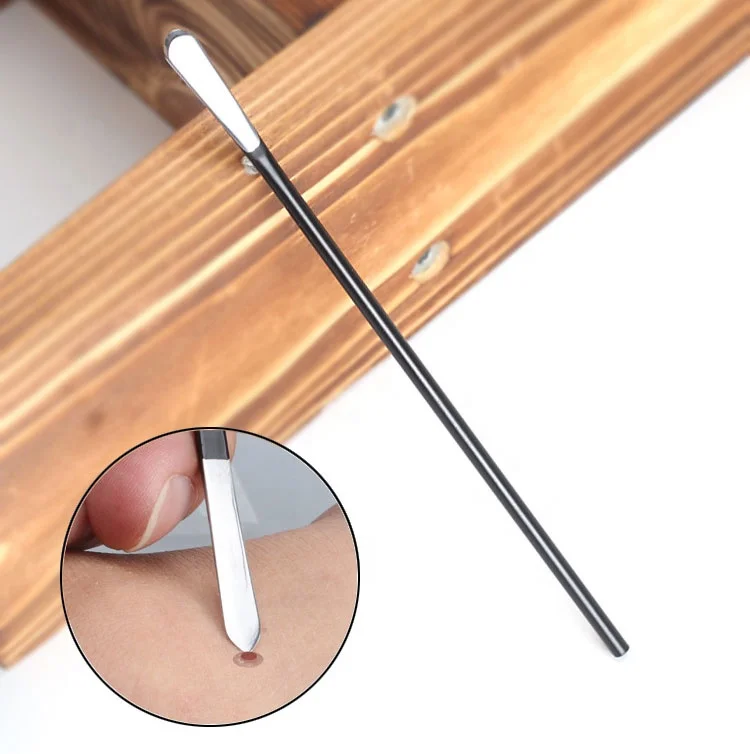 Mn Steel Pedicure Foot Care Clavus Knife Foot Hygiene Furuncle Clavus Dig Removal Scraper