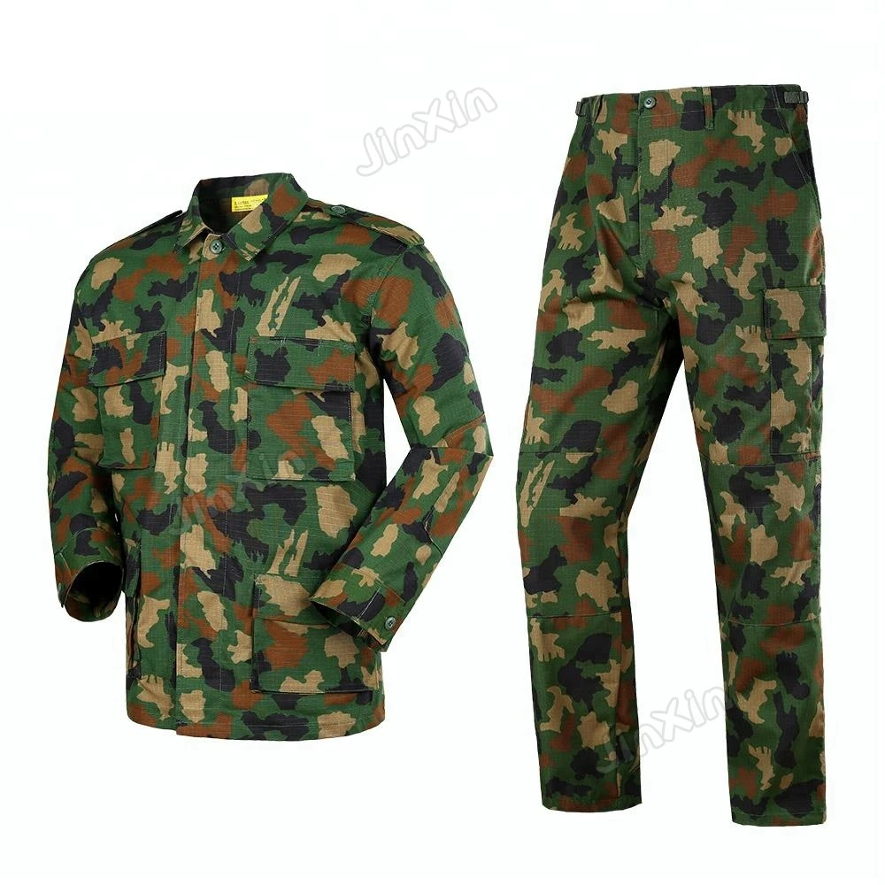 BDU Uniform Woodland Jungle Camouflage BDU  Uniform