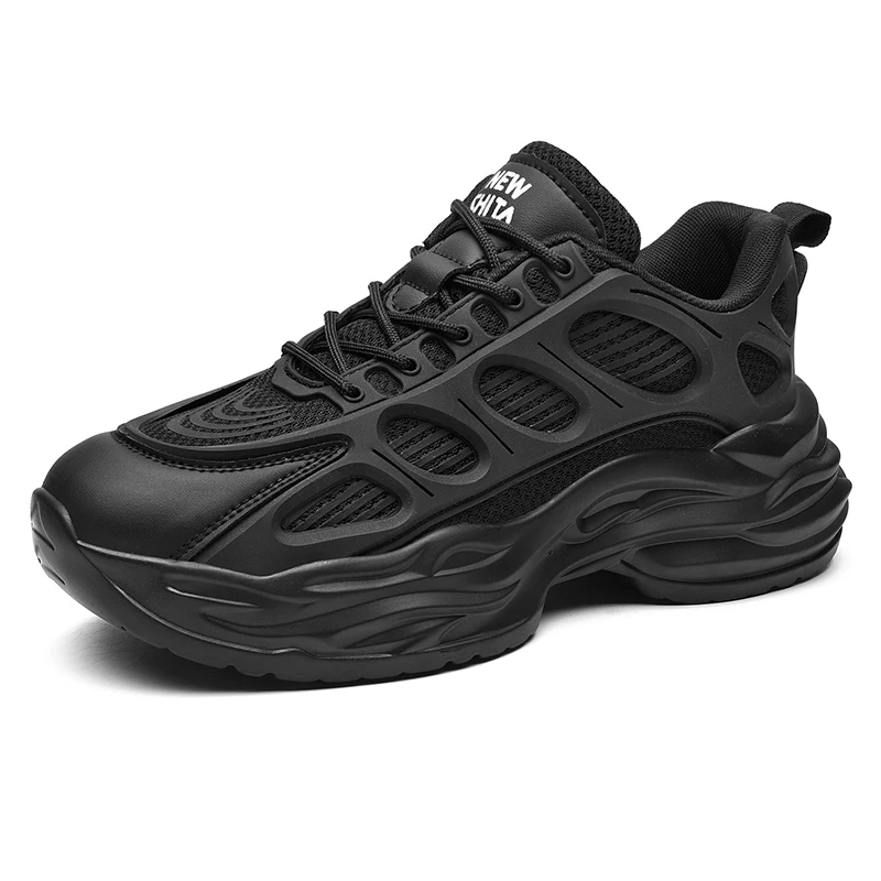 Новинка 2023 модные туфли унисекс для папы женские розовые повседневные спортивные мужские кроссовки на массивной подошве