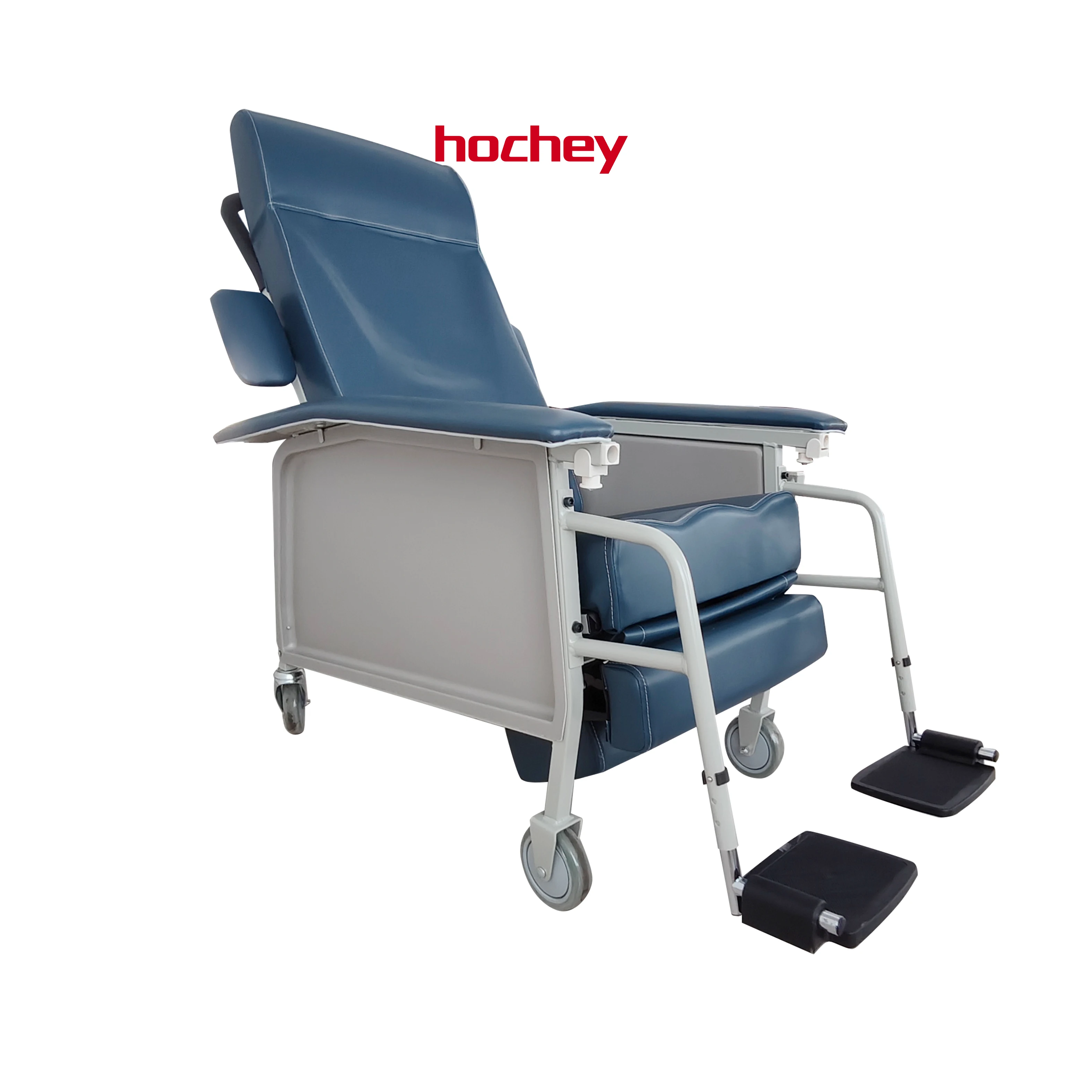 HOCHEY MEDICAL Hospital Clinical Care Recliner Portable Comfortable Chair For Old Patient Price