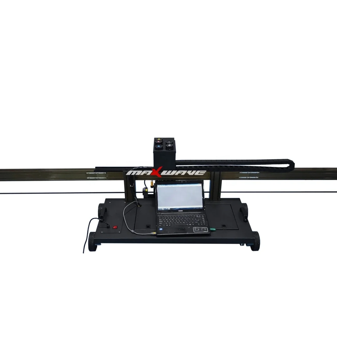 Portable Print on Wood Board Glass for Hotel 3d Effect Black Floor Ground Flatbed Flat Inkjet Printer Printing Machine