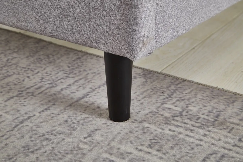  Best Cheap Price Lamb wool fabric bed with good design Fashionable Frame for bedroom