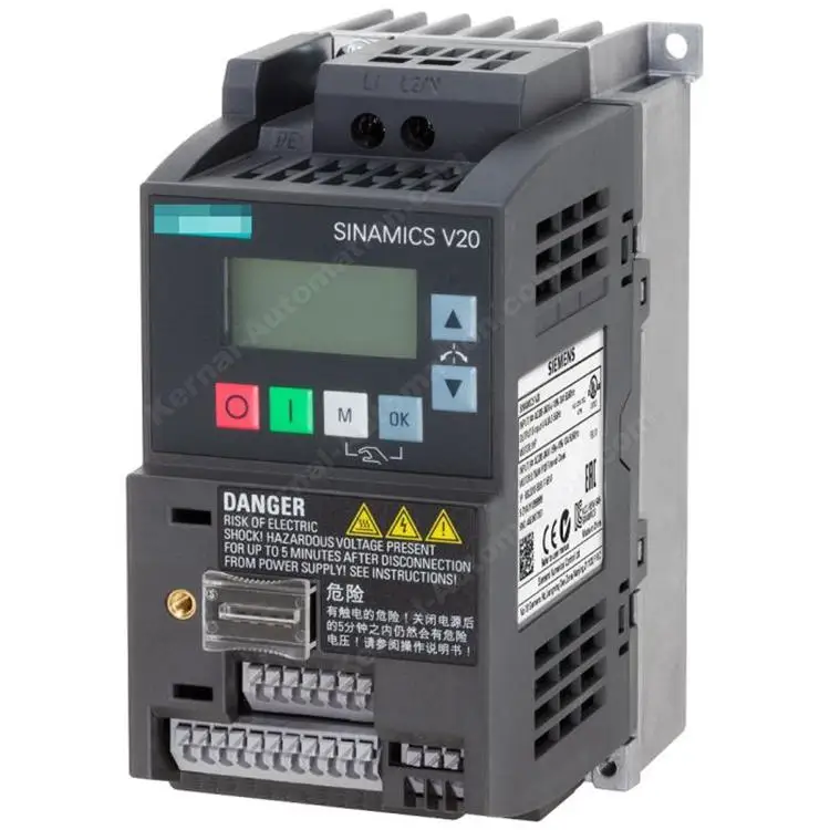 Преобразователь Sinamics V20 Basic, инвертор 6SL3210-5BB11-2BV1
