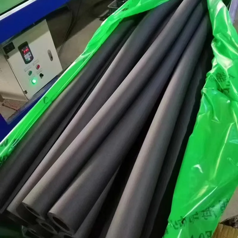 Pvc/nbr rubber plastic insulated pipe Foam pipe for petroleum 20mm Neoprene Nitrile closed cell pipe