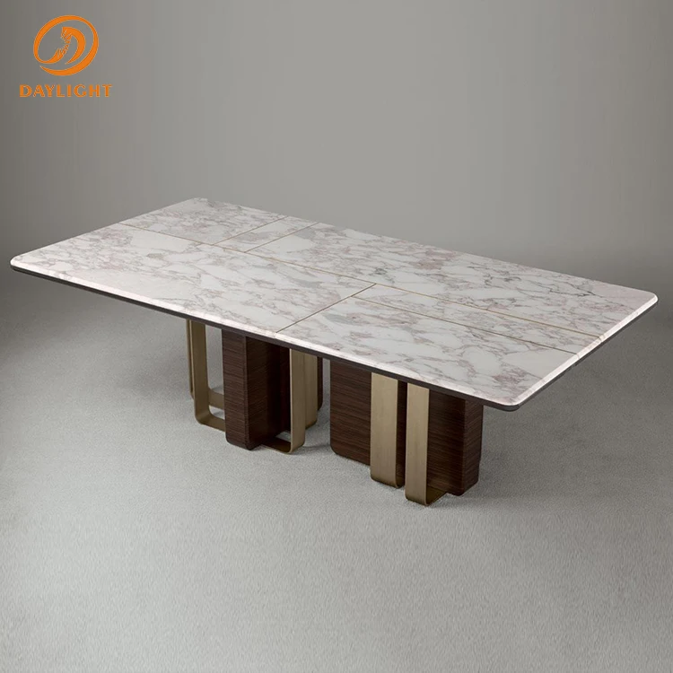 wholesale luxury modern large turkey white square marble dining table set 8 10 12 seater european at home
