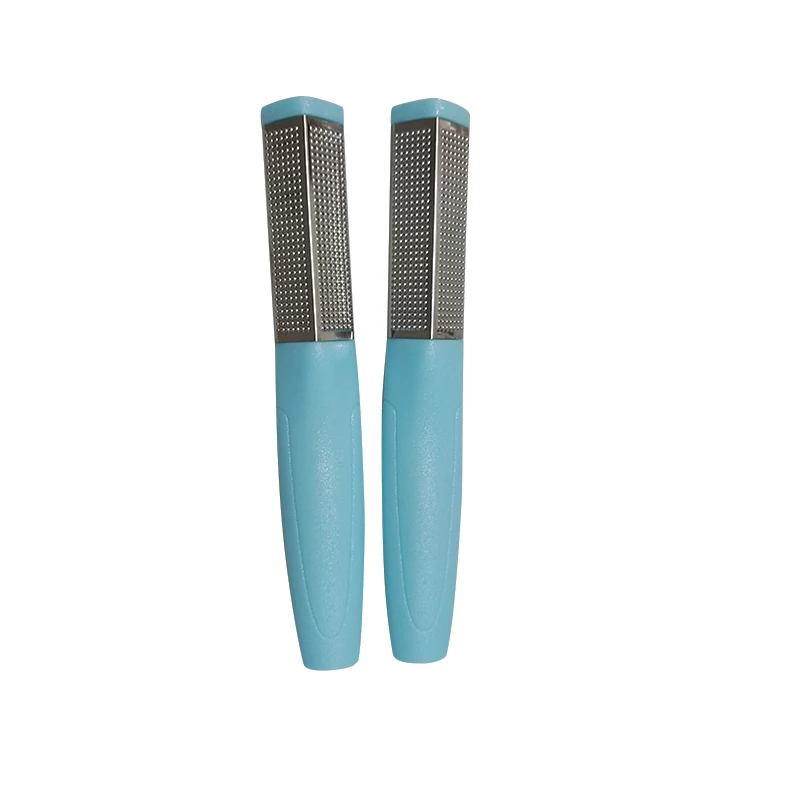 Stainless steel small size foot file, sanding, exfoliating, calluses and foot grinding tool