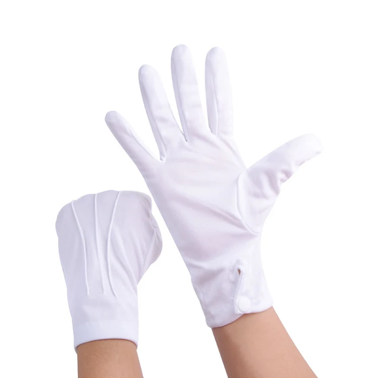Ceremonial Gloves Breathable Protective Gloves Cotton White Ceremony Formal Glove