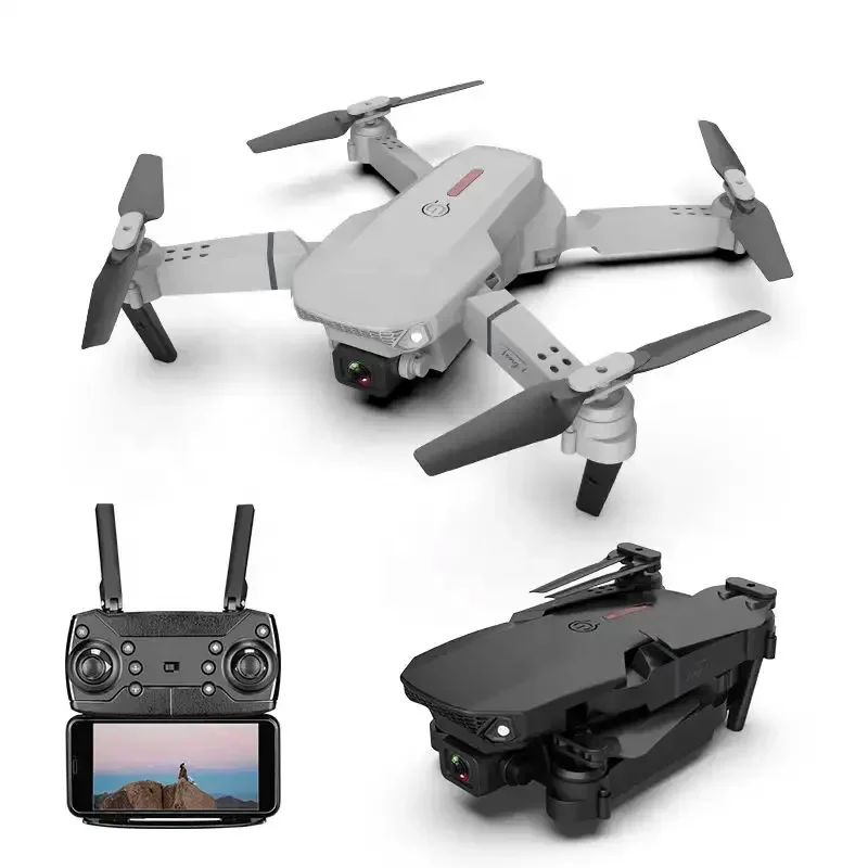 Cheap E88 Pro Hot Sales 13 Minutes Flying Battery Long Range 4K Dual Camera Portable Small Foldable RC Drone
