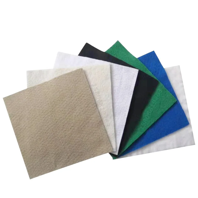 high quality best price 100g-1200g breathable geotextile fabric for road engineering