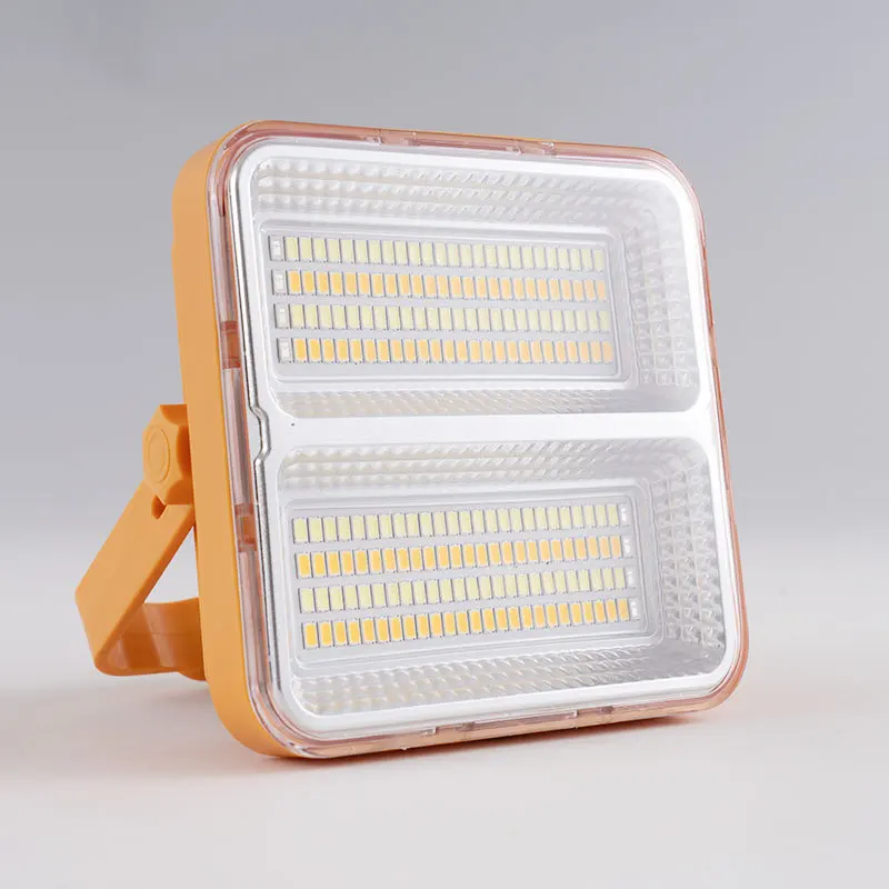 Solar charging emergency light mobile power warning light outdoor solar camping light