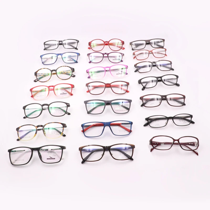 AST001 Ready Stock Classic Retro Mix Full TR90 Frame Optical Glasses Eyeglasses