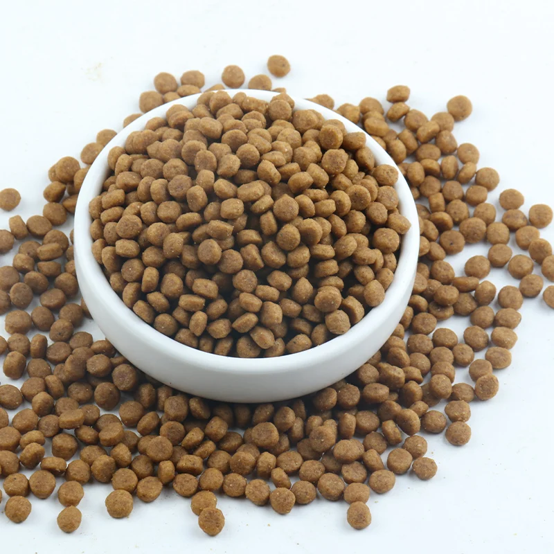 OEM ODM Chinese Low Price private label  Pet Food circular Shapes Adult Dry Pet Dog Food