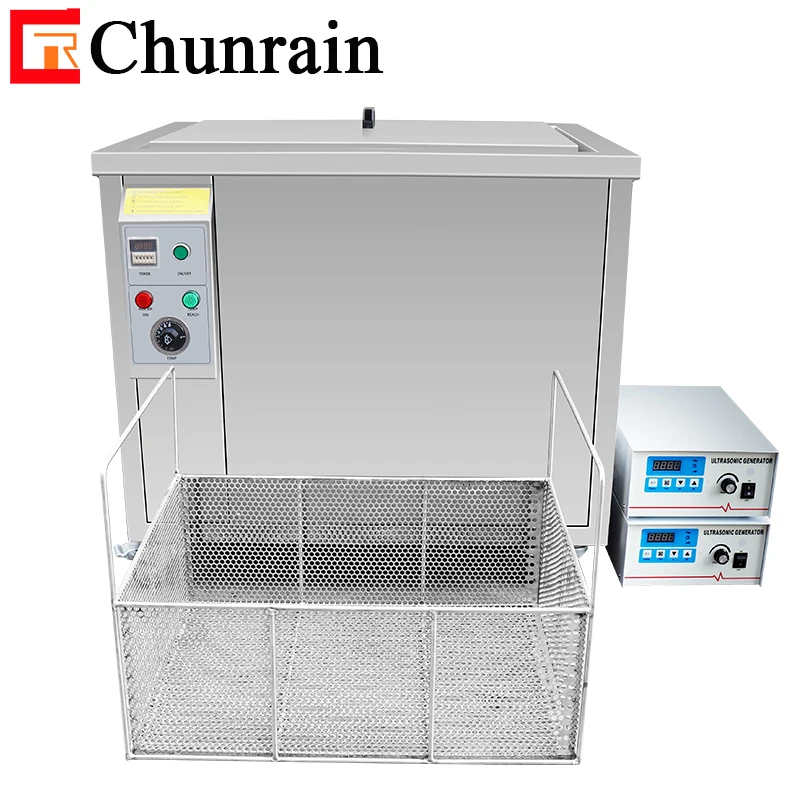 
Industrial ultrasonic cleaner for auto motor parts engine cylinder block cleaning equipment CR-360ST 135L 