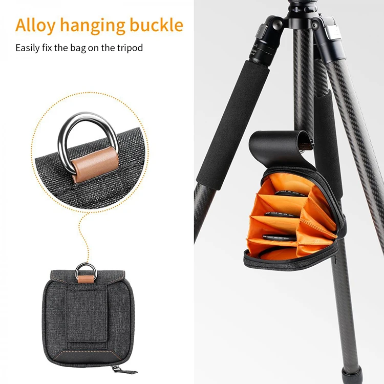 Digital Camera Accessories 58Mm 4 In 1 Package Set UV CPL FLD Camera Lens Filter Kit Pouch Bag