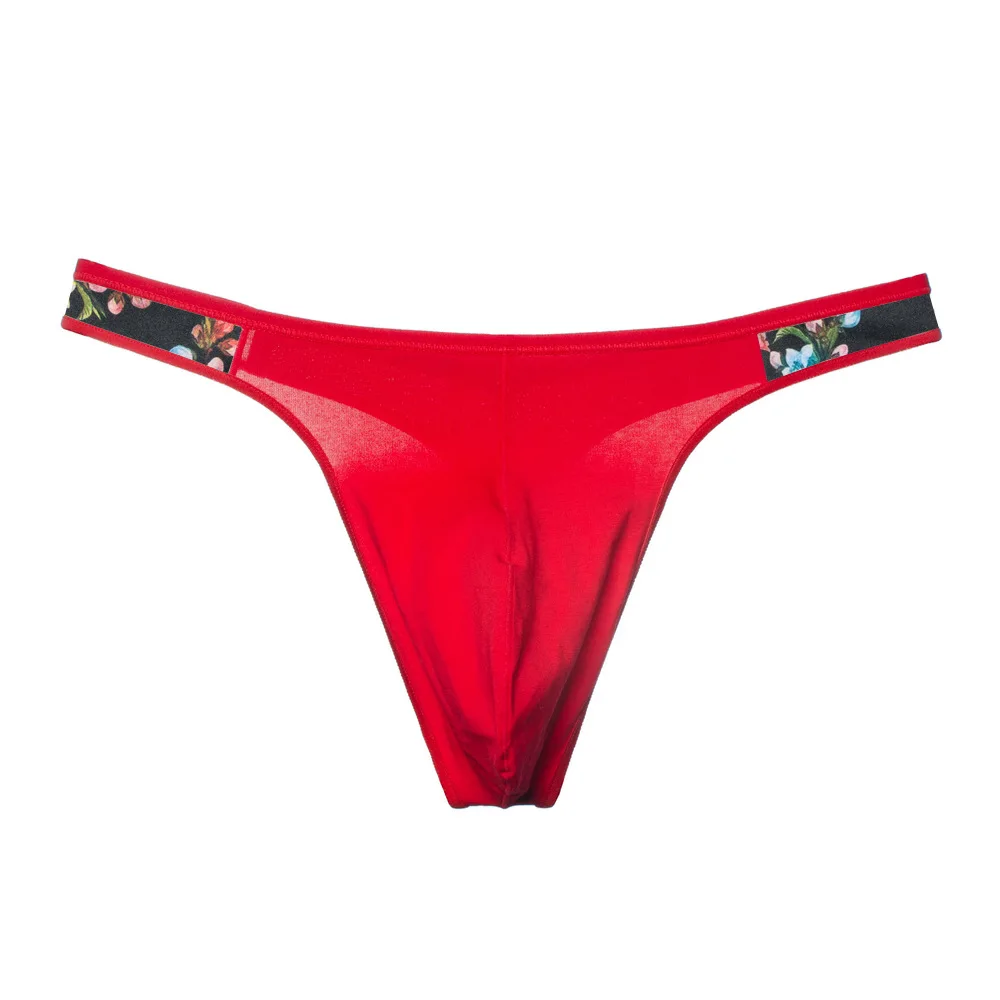 OEM Sexy Thongs Men Underwear High Quality Wholesale Plain Mens Cotton Underwear