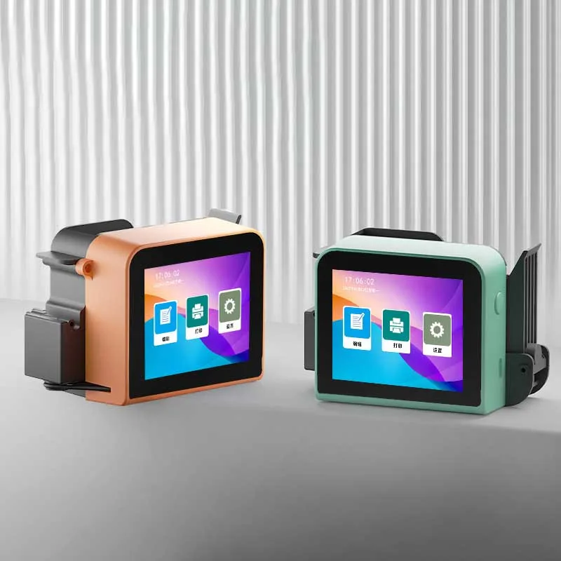 12.7mm mini Portable printer QR Bar Batch Code Date Number Logo Expiry Date Label Handheld Thermal Inkjet Printer