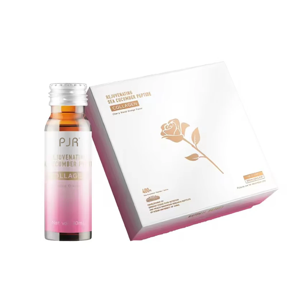 OEM/ODM Natural Skin whitening rejuvenating sea cucumber peptide collagen drink Vegan collage tripeptide oral liquid