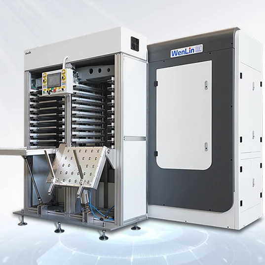 WENLIN fully automatic pvc card making system high productivity pvc card making machine