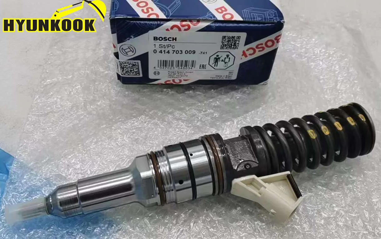 Original Brand new 0414703009 504287106 504128354 504287106 Excavator Diesel ENGINE Fuel injector for New Holland IVECO