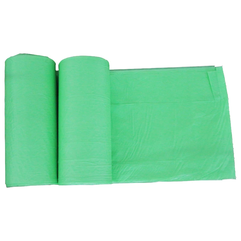 
wholesale cheap biodegradable compostable plastic trash bag on roll 
