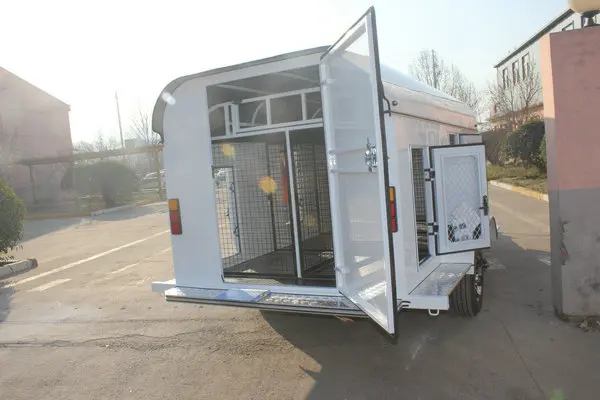 
Factory supply buget 6DT dog trailer for dog transport 