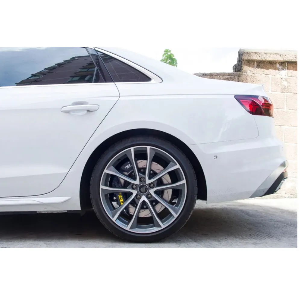 Спереди большой комплект тормозов 6 поршень E-BRAKE 4 поршневые тормозные 18 дюймов колеса для AUDI A4 A5 A7 A8 2007-2021