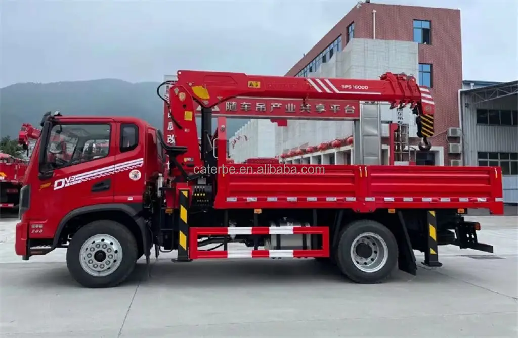 SPS16000 7-тонный подъемный кран с жесткой стрелой гидравлический телескопической в наличии
