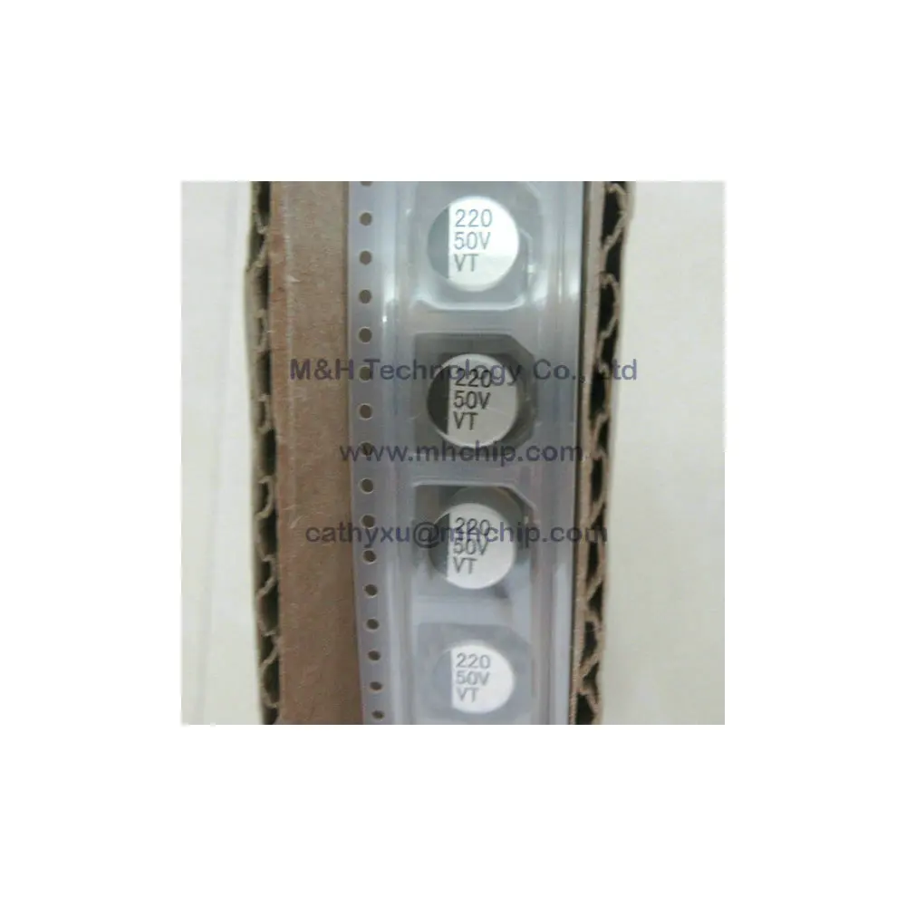 220uF 50V Dia10x10mm SMD Capacitor electrolytic