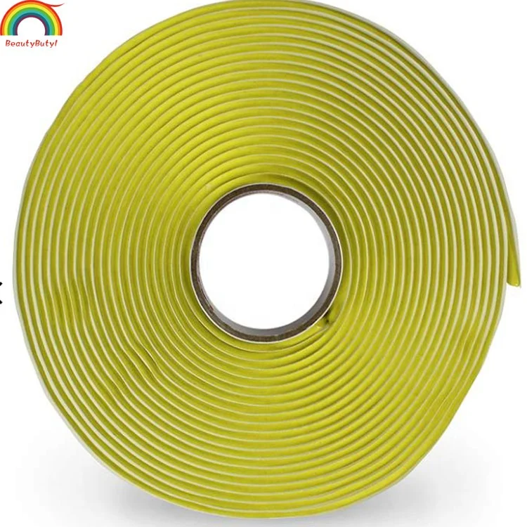 High quality yellow butyl putty tape sealant for vacuum bagging