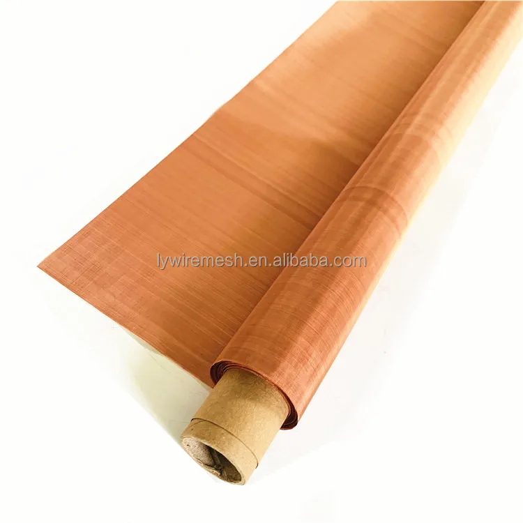 emf/rf shielding window film 30 50 60 80 100 mesh copper wire screen