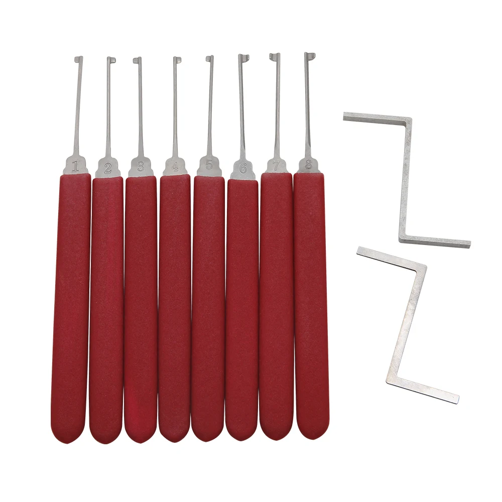 Original Hook Tool Set for 21 Pieces Hook Set Locksmith Supplies Hardware Tools Multi-Function With Box