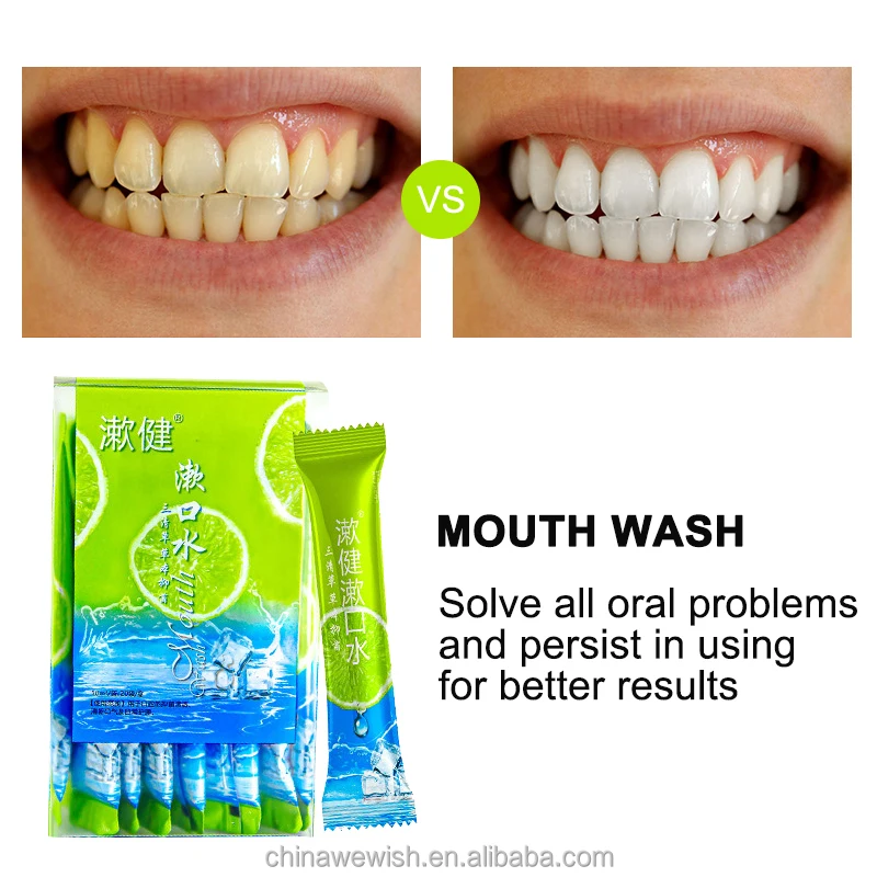 Travel Suit Mouth Wash Strip  Deodorant Mouthwash
