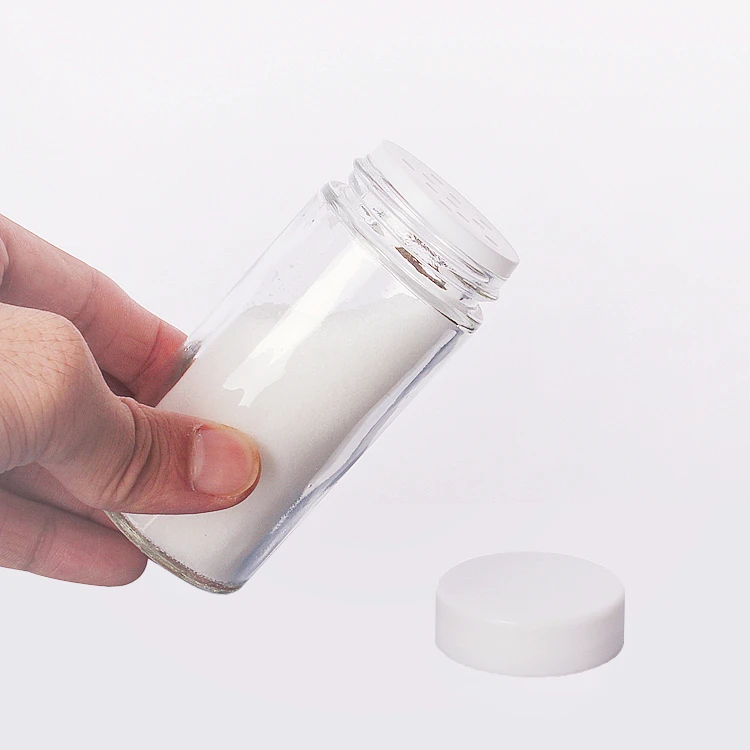 Wholesale 3 oz pour/sieve glass container kitchen seasoning salt shaker pepper shaker seasoning jar