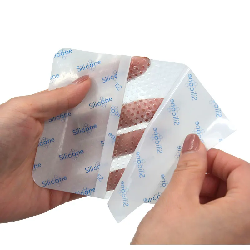 Hypoallergenic Adhesive Silicone Would Contact Layer Silicone Wound net Dressing Silicone Contact Layer