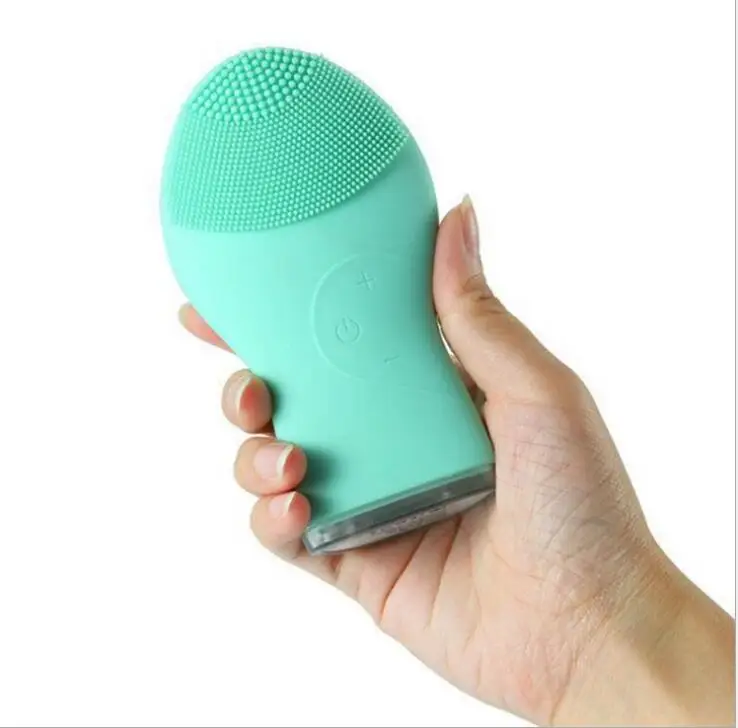 
Sonic Silicone Facial Cleansing Brush USB Rechargeable Electric Face Clean Brush Silicone Face Brush Deep Cleansing 