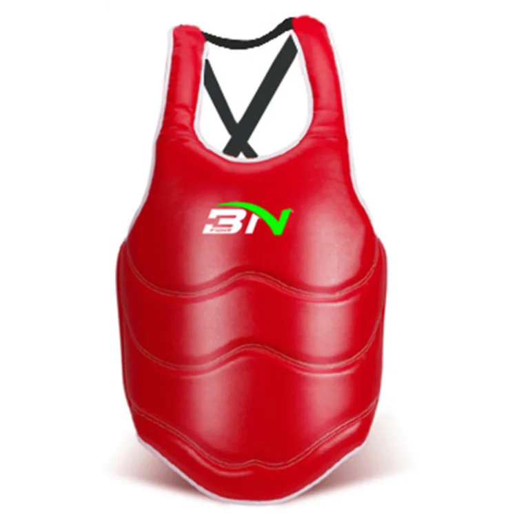 FANDING протектор для груди тхэквондо однотонный Реверсивный протектор для груди